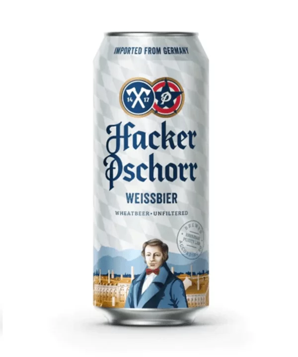 Hacker-Pschorr Weissbier Can