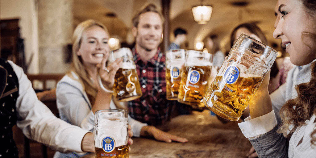 Hofbrau Brewery Drinking